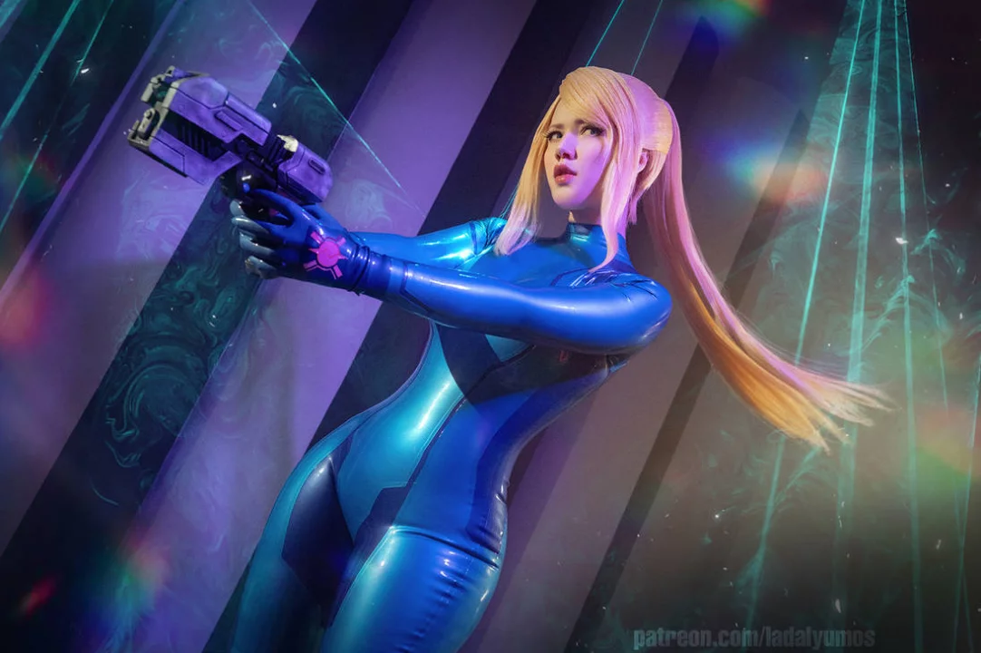 Косплей Samus Aran из игр серии Metroid от Lada Lyumos