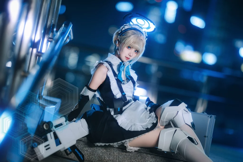 Косплей Asuma Toki из Blue Archive от Hana