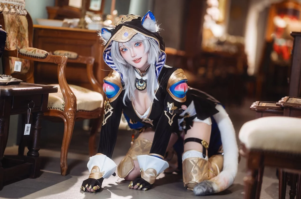 Косплей Cipher из Honkai: Star Rail от Guaxichan