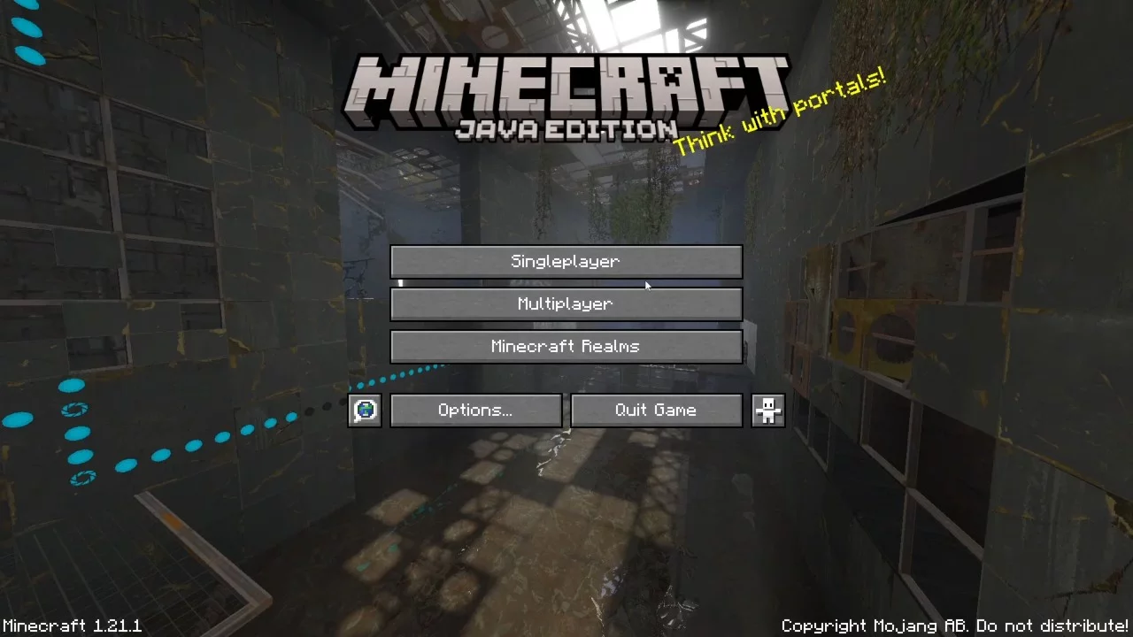 Portal теперь внутри Minecraft: моддеры завершили 5-летний проект