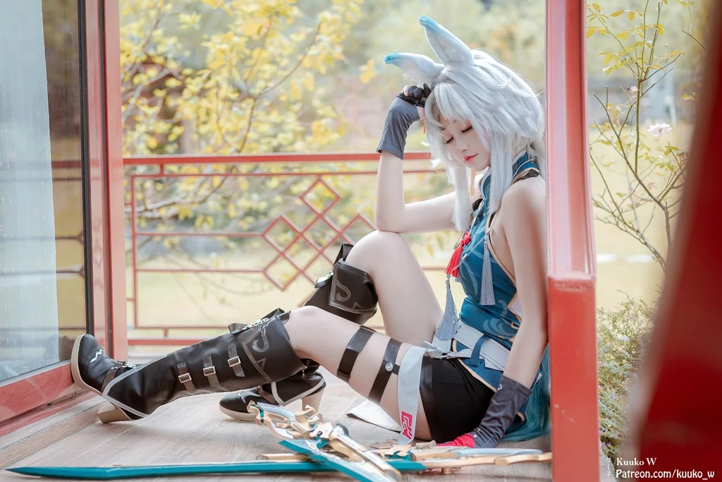 Косплей Feixiao из Honkai: Star Rail от Kuuko W