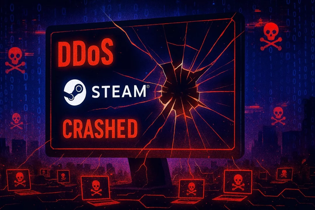 Мощная DDoS-атака обрушила Steam и другие игровые платформы