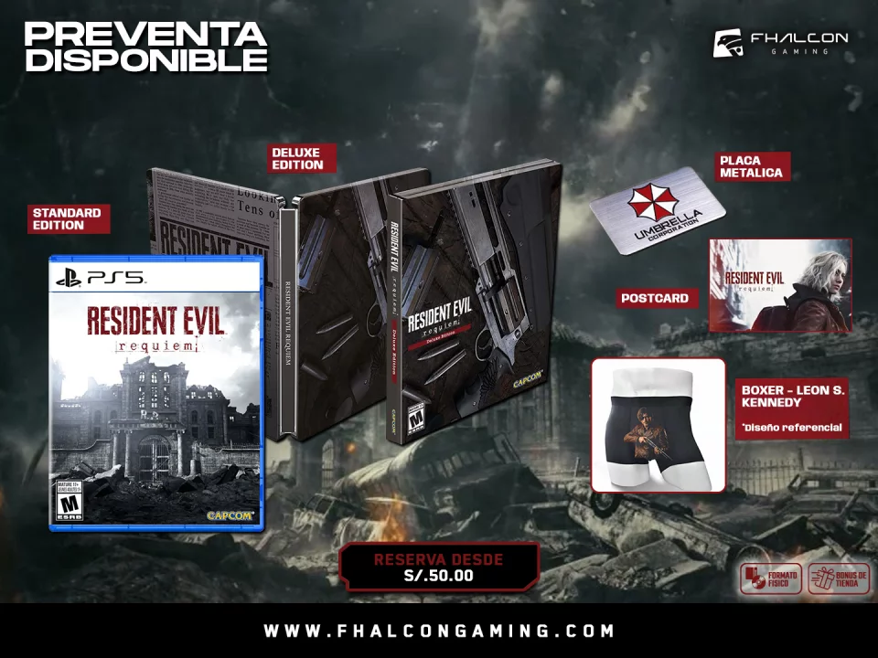 Перуанский магазин подтвердил присутствие Леона Кеннеди в Resident Evil Requiem через нижнее белье