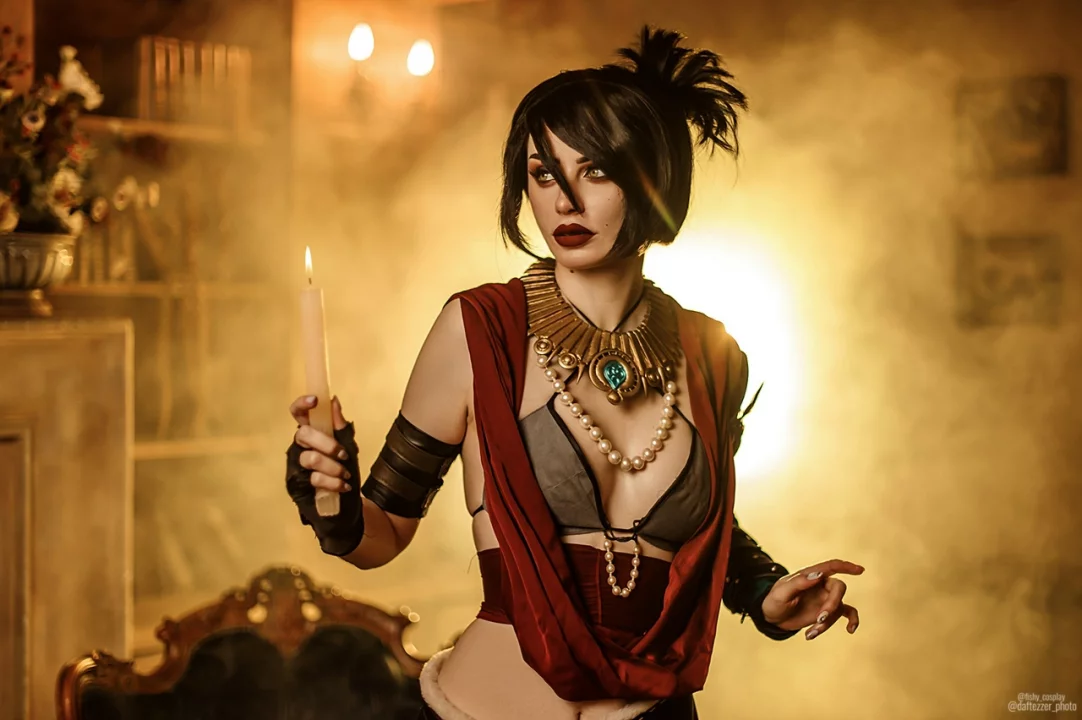 Косплей Morrigan из Dragon Age: Origins от Fishy Cosplay