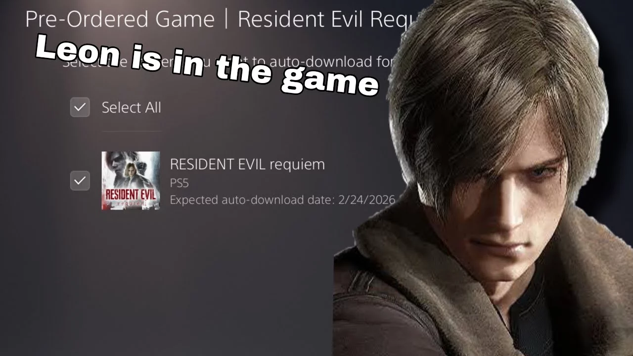Обложка PlayStation подтвердила наличие Леона Кеннеди в Resident Evil Requiem
