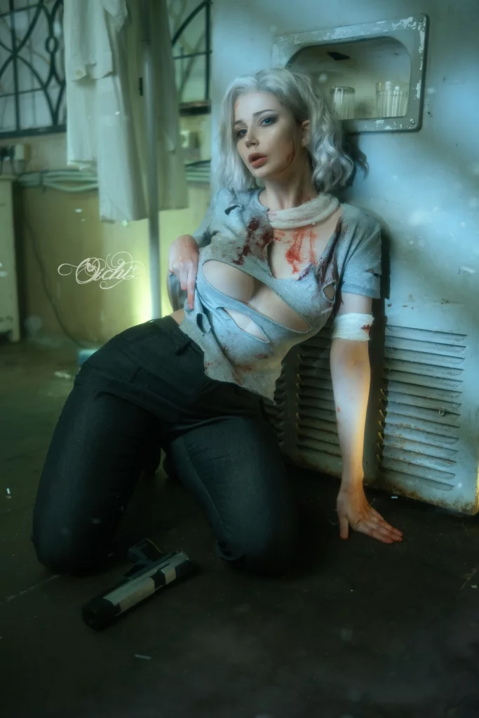 Косплей Grace Ashcroft из Resident Evil Requiem от Oichi