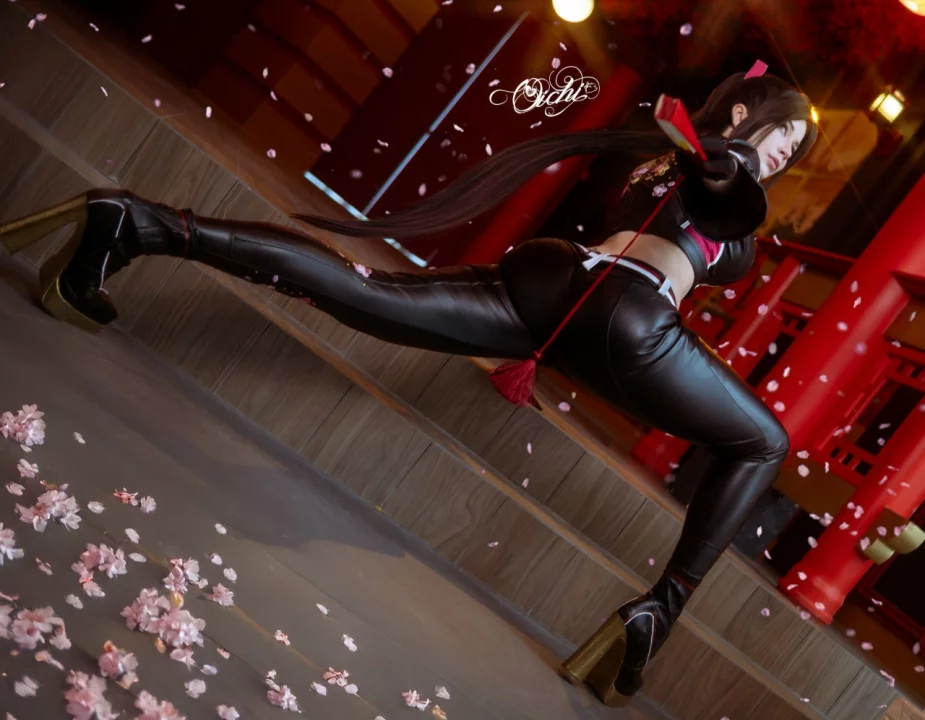 Косплей Mai Shiranui из Fatal Fury: City of the Wolves от OICHI