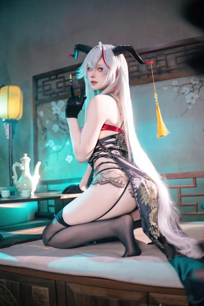 Косплей сверхтяжелого крейсера Agir из Azur Lane от Purinpuppy
