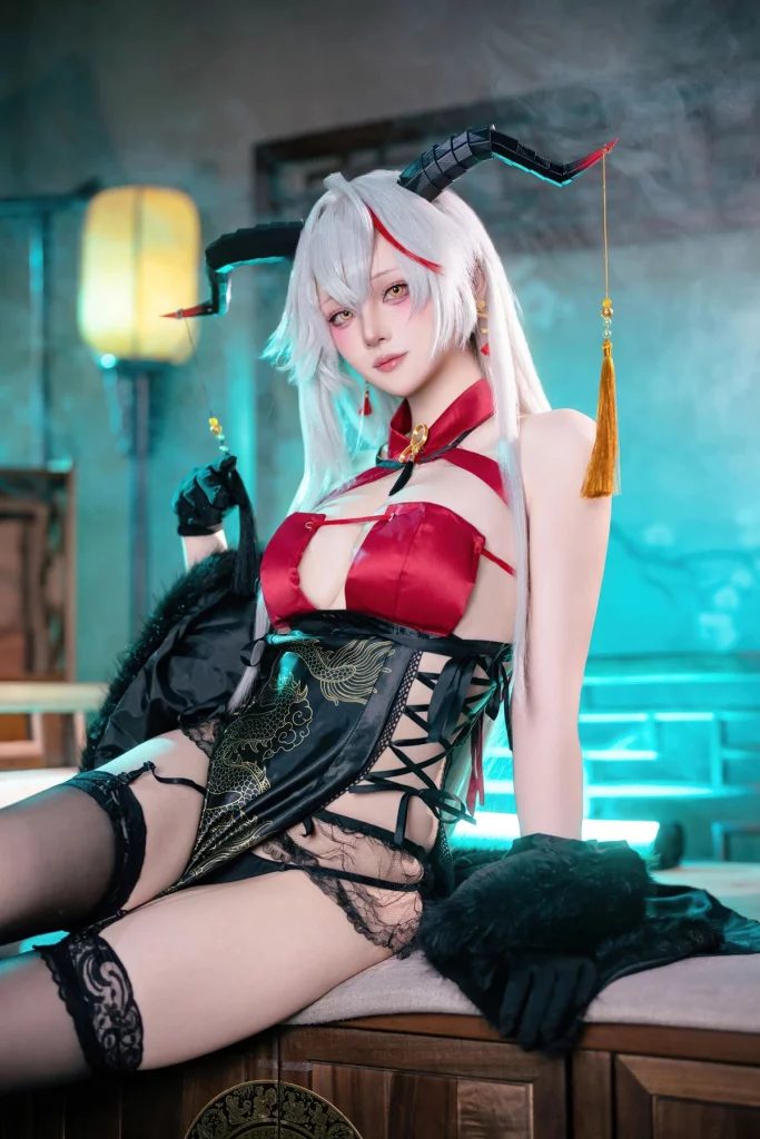 Косплей сверхтяжелого крейсера Agir из Azur Lane от Purinpuppy