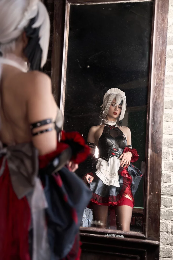 Косплей Arlecchino The Knave из Genshin Impact от Hofman cosplay
