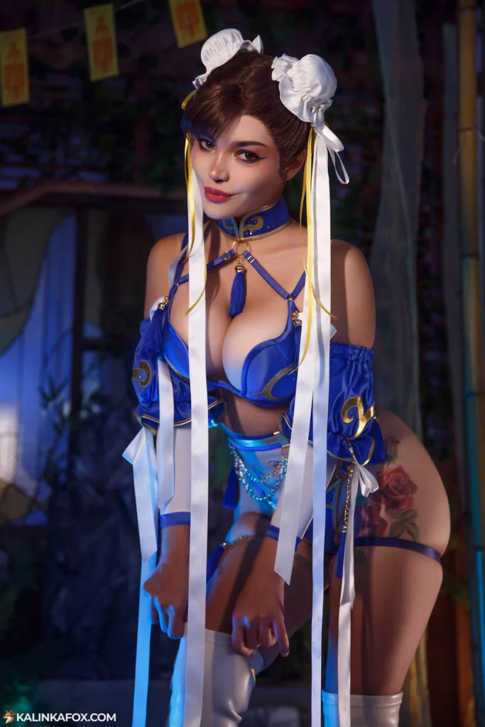 Косплей Chun-Li из серии файтингов Street Fighter от Kalinka Fox
