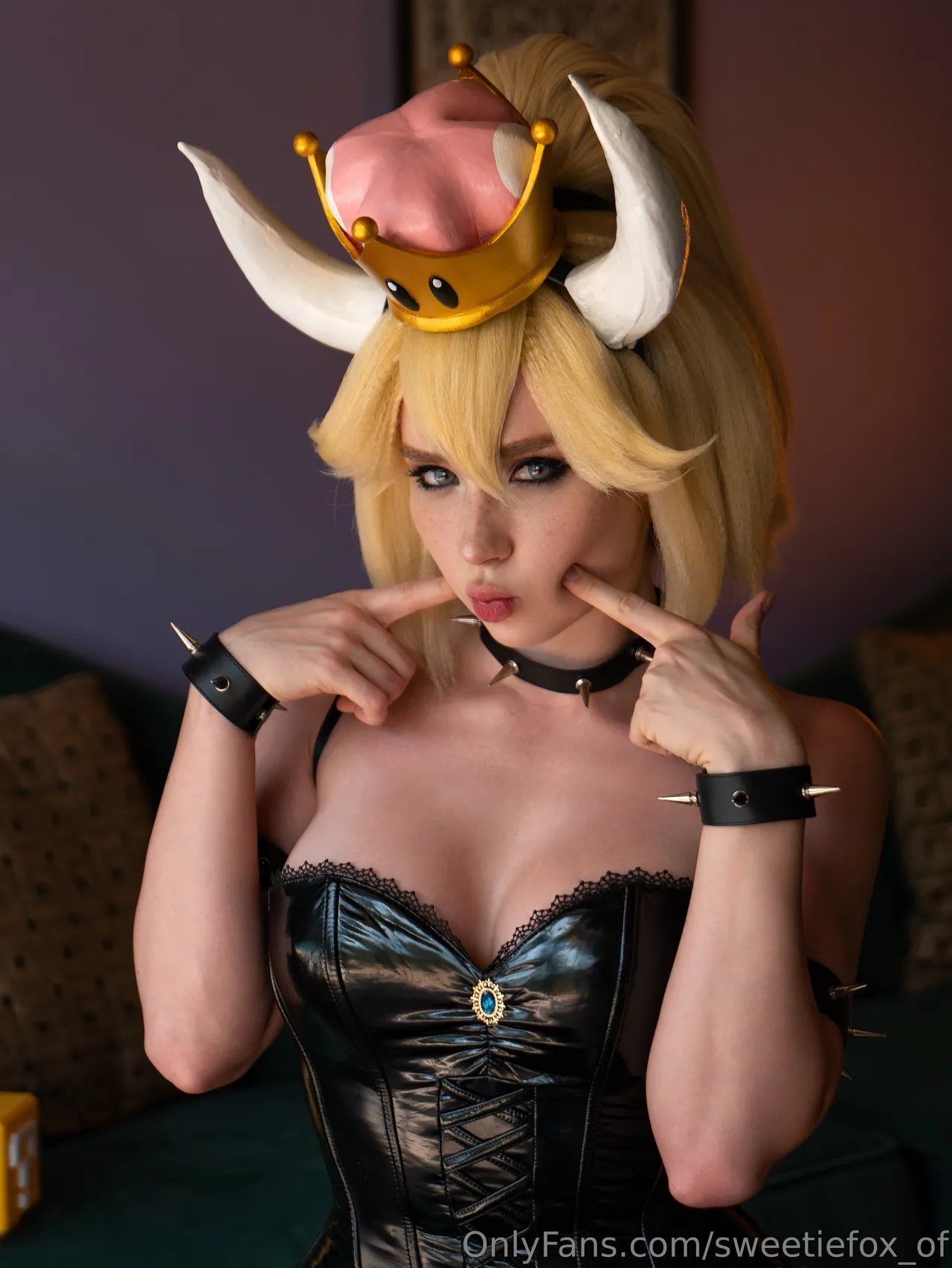 Косплей фанатской Bowsette из Super Mario Bros от Sweetie Fox