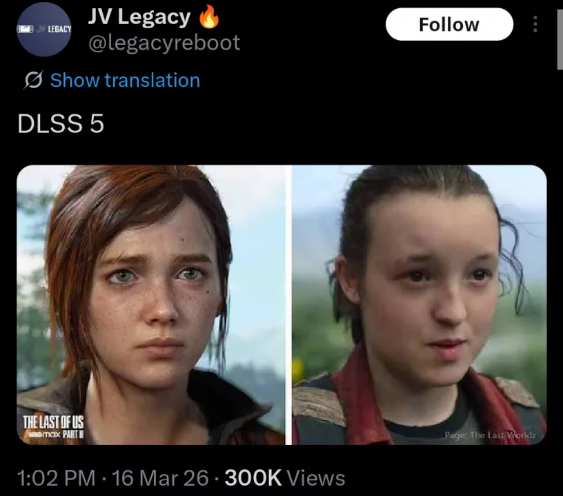 NVIDIA хотела революцию, а получила мемы по DLSS 5