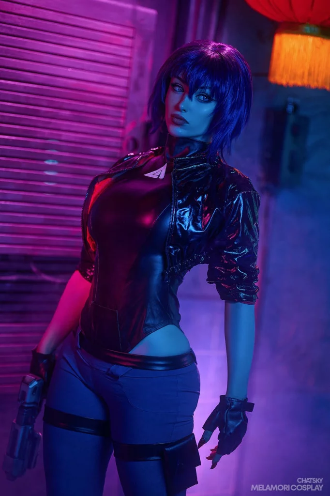 Косплей Motoko Kusanagi из Ghost in the Shell от Lady Melamori