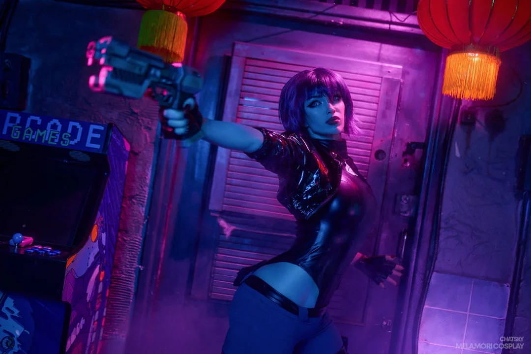 Косплей Motoko Kusanagi из Ghost in the Shell от Lady Melamori