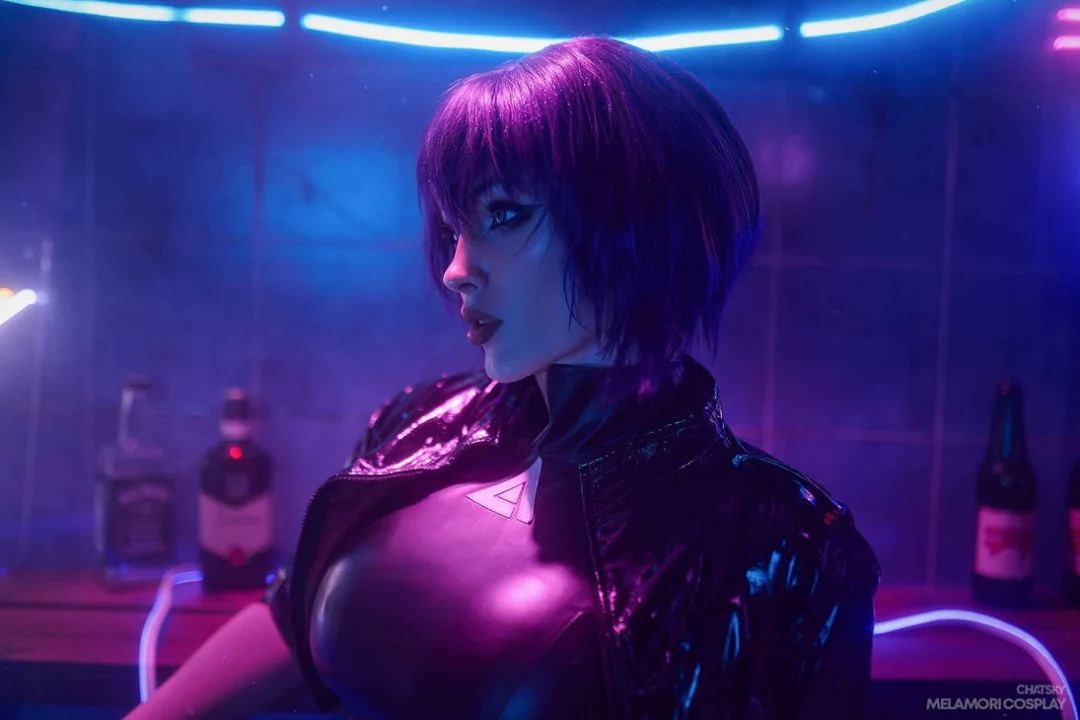 Косплей Motoko Kusanagi из Ghost in the Shell от Lady Melamori