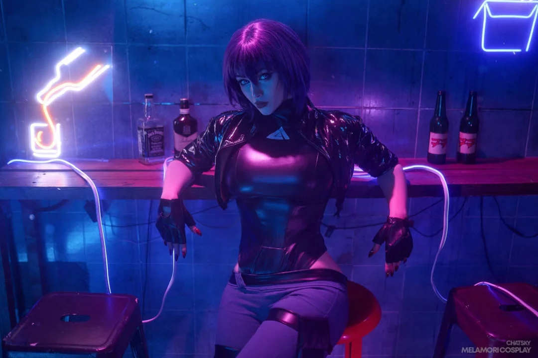 Косплей Motoko Kusanagi из Ghost in the Shell от Lady Melamori
