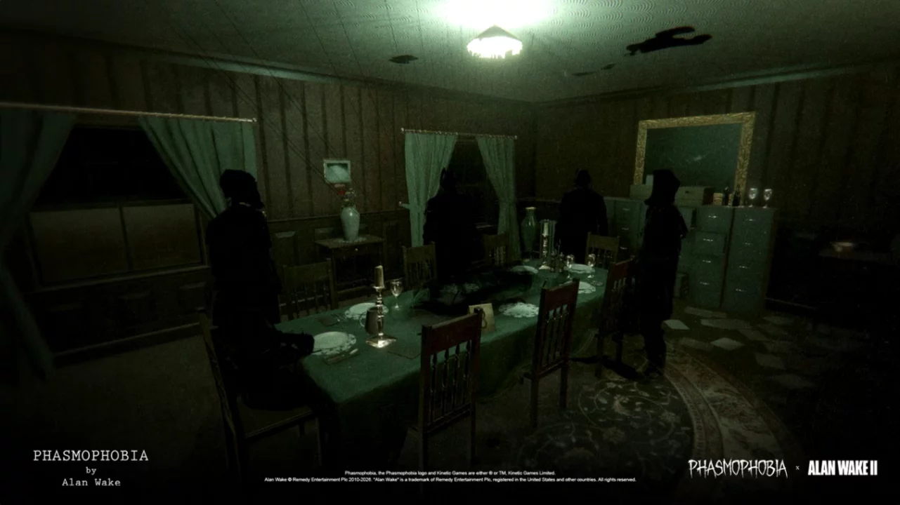 Phasmophobia получит кроссовер с Alan Wake 2