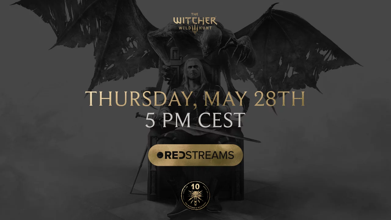 CD Projekt анонсировала стрим к юбилею Blood and Wine, где могут анонсировать DLC для Ведьмака 3