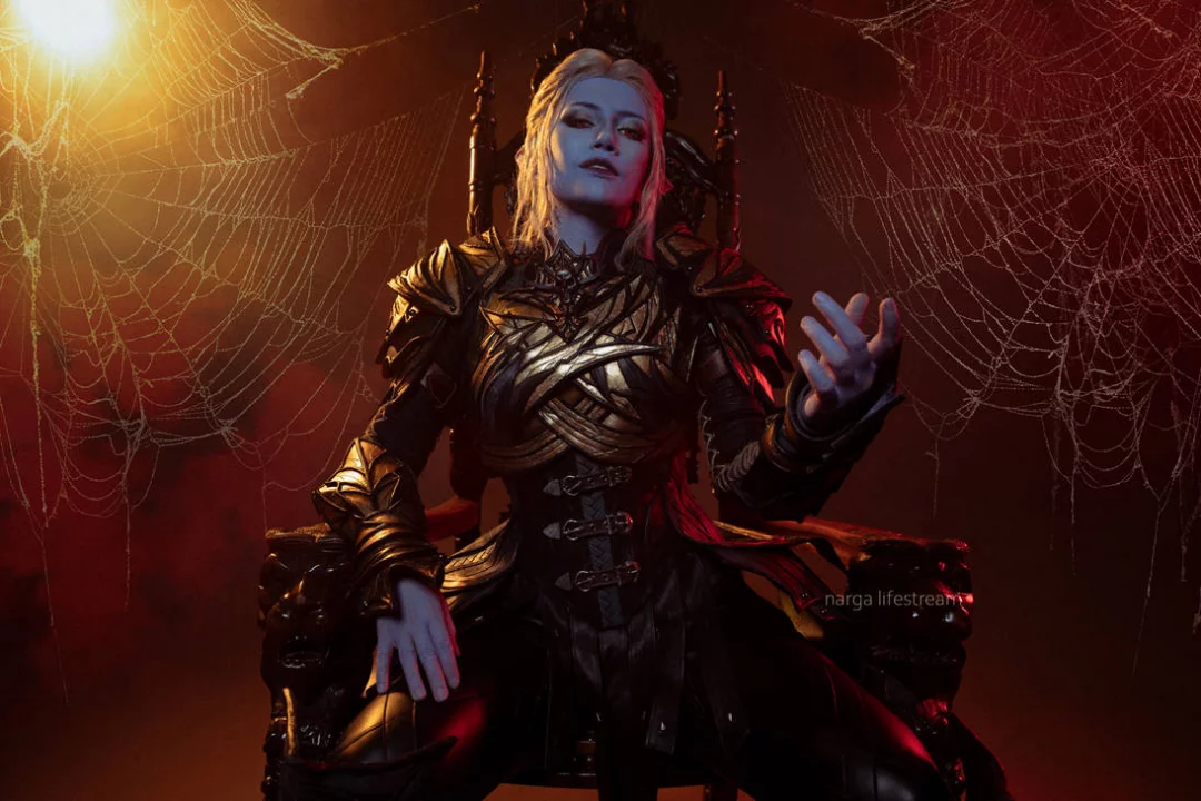 Косплей Minthara Baenre из Baldur’s Gate 3 от Narga