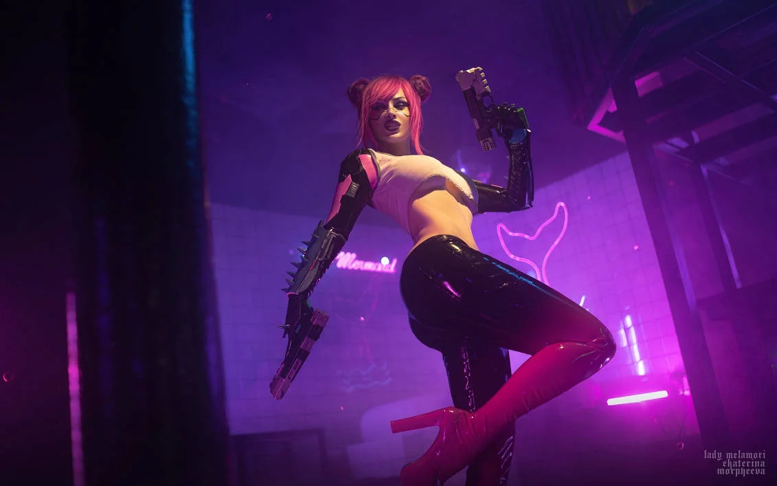 Косплей Rita Wheeler из Cyberpunk 2077 от Lady Melamori