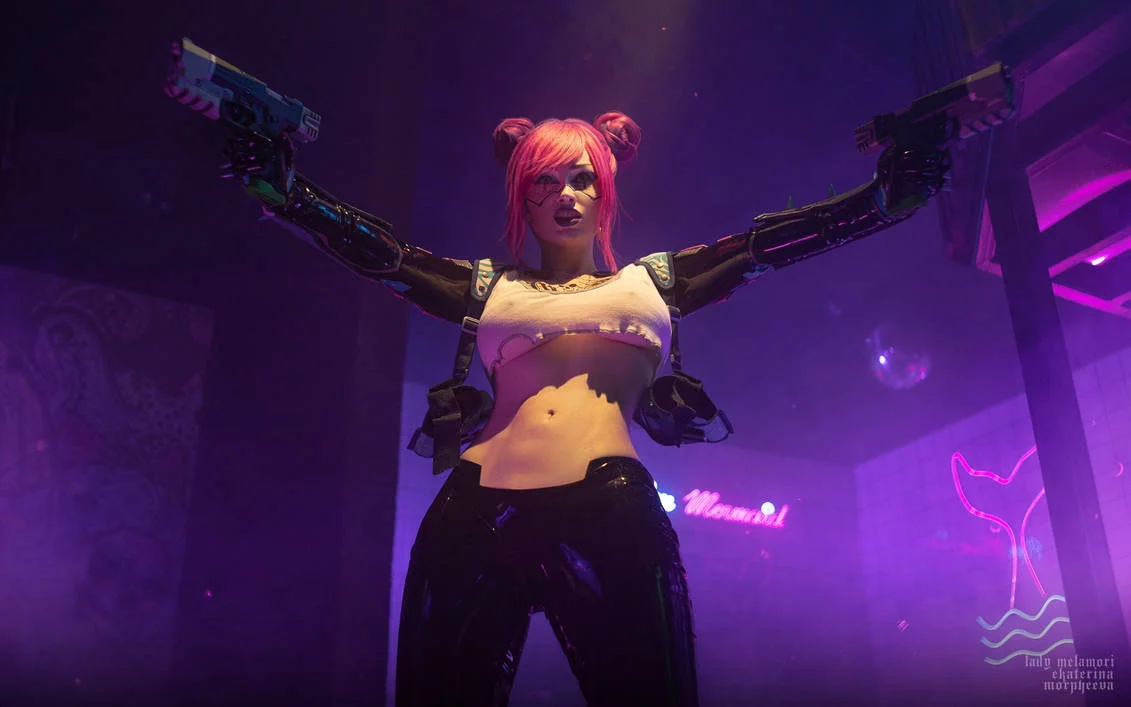 Косплей Rita Wheeler из Cyberpunk 2077 от Lady Melamori
