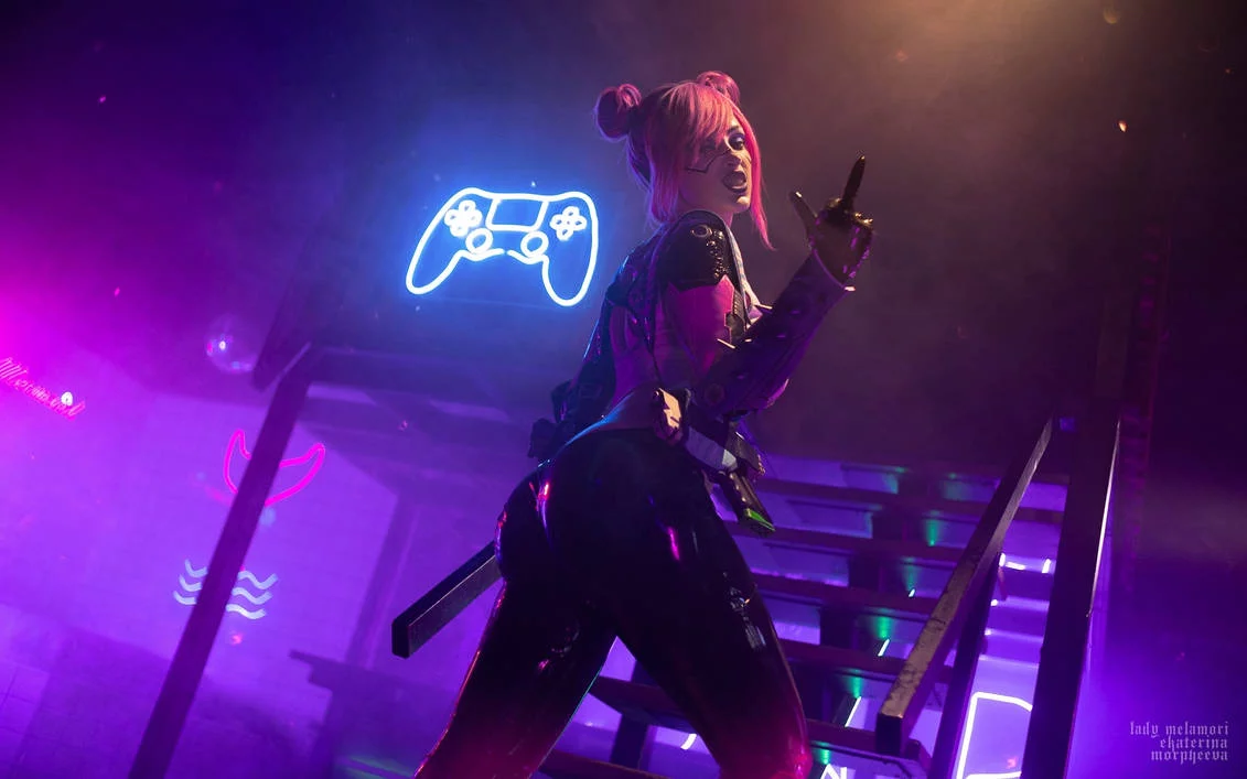Косплей Rita Wheeler из Cyberpunk 2077 от Lady Melamori