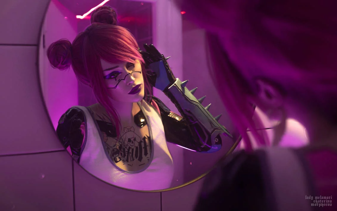 Косплей Rita Wheeler из Cyberpunk 2077 от Lady Melamori