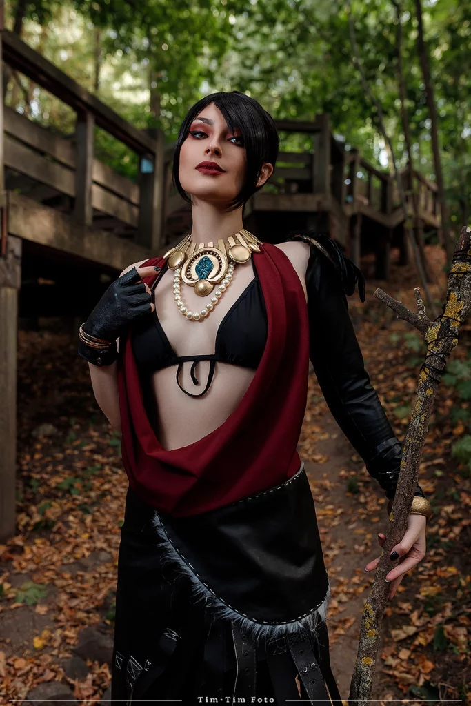 Косплей Morrigan из Dragon Age от Juk Cosplay