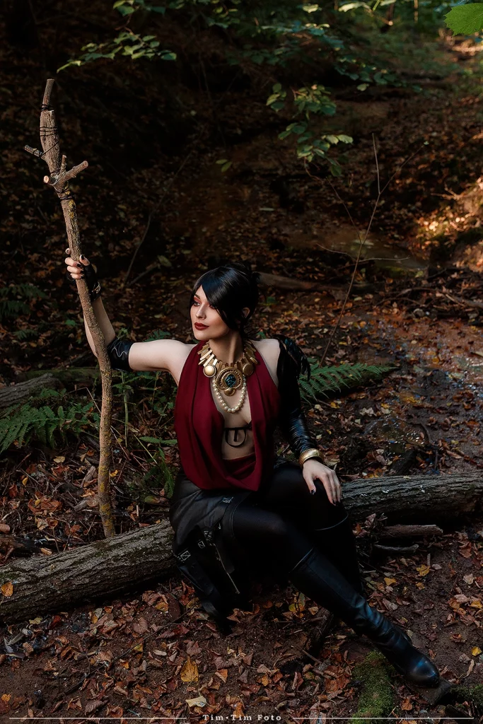 Косплей Morrigan из Dragon Age от Juk Cosplay