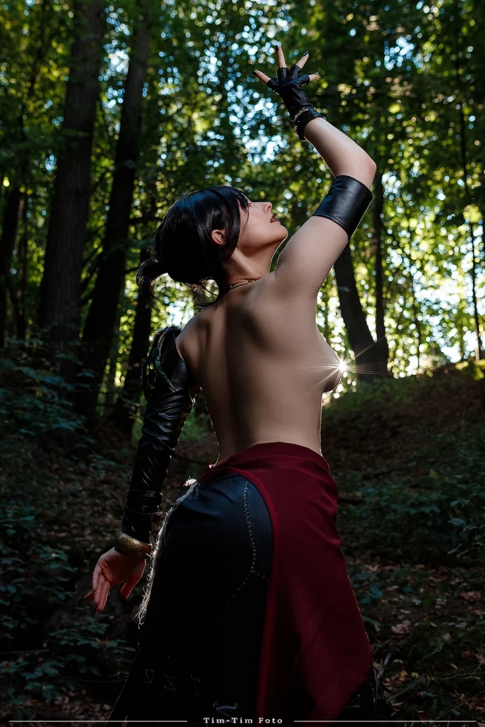 Косплей Morrigan из Dragon Age от Juk Cosplay
