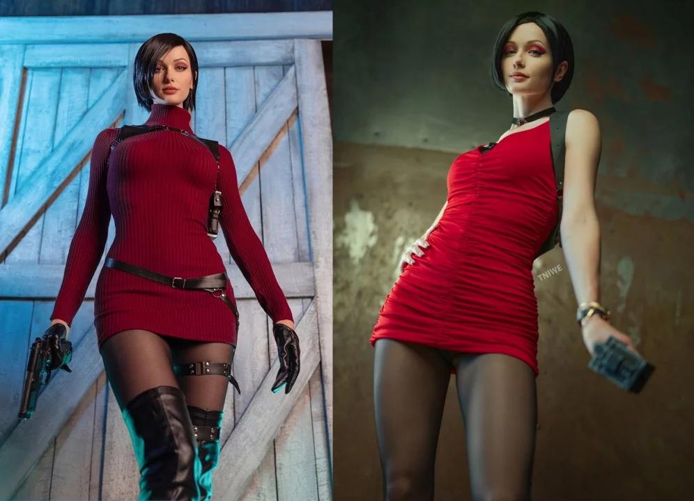 Косплей Ada Wong из Resident Evil 2 и 4 от Tniwe
