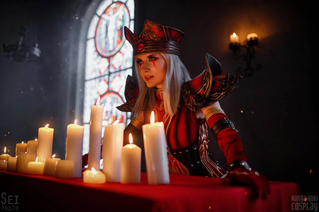Косплей Sally Whitemane из World of Warcraft от Narga Lifestream