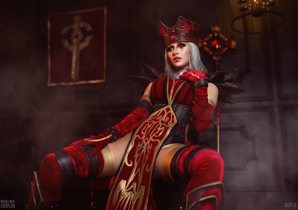 Косплей Sally Whitemane из World of Warcraft от Narga Lifestream