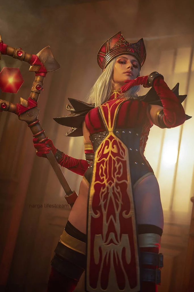 Косплей Sally Whitemane из World of Warcraft от Narga Lifestream