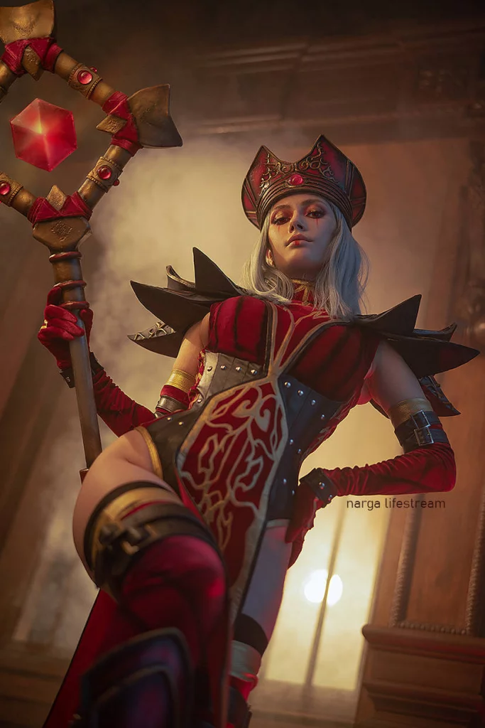 Косплей Sally Whitemane из World of Warcraft от Narga Lifestream