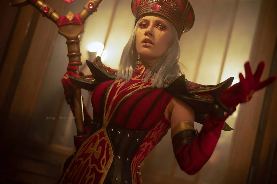 Косплей Sally Whitemane из World of Warcraft от Narga Lifestream
