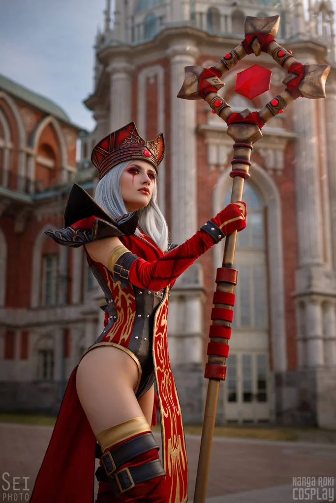 Косплей Sally Whitemane из World of Warcraft от Narga Lifestream