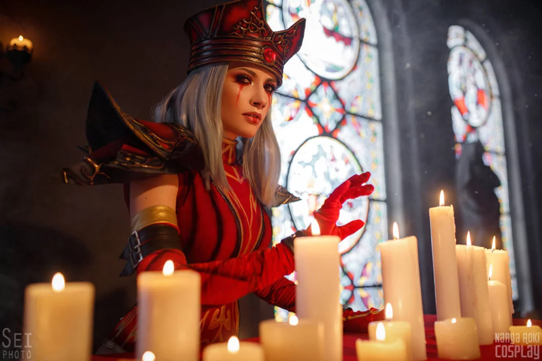 Косплей Sally Whitemane из World of Warcraft от Narga Lifestream
