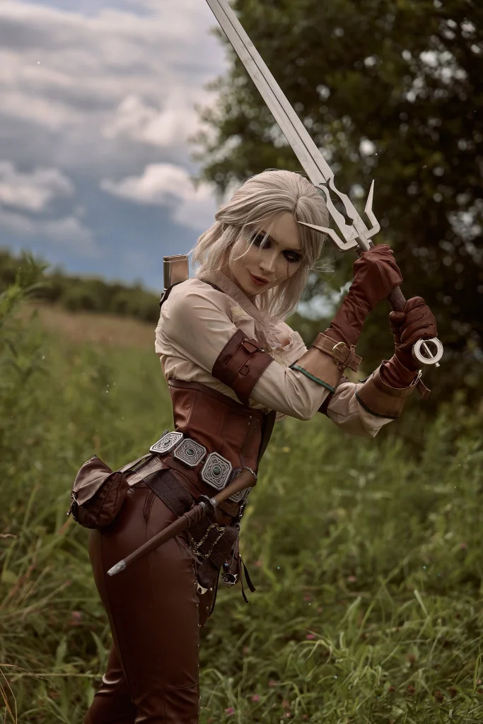 Косплей Cirilla из The Witcher 3: Wild Hunt от KAWABARKER