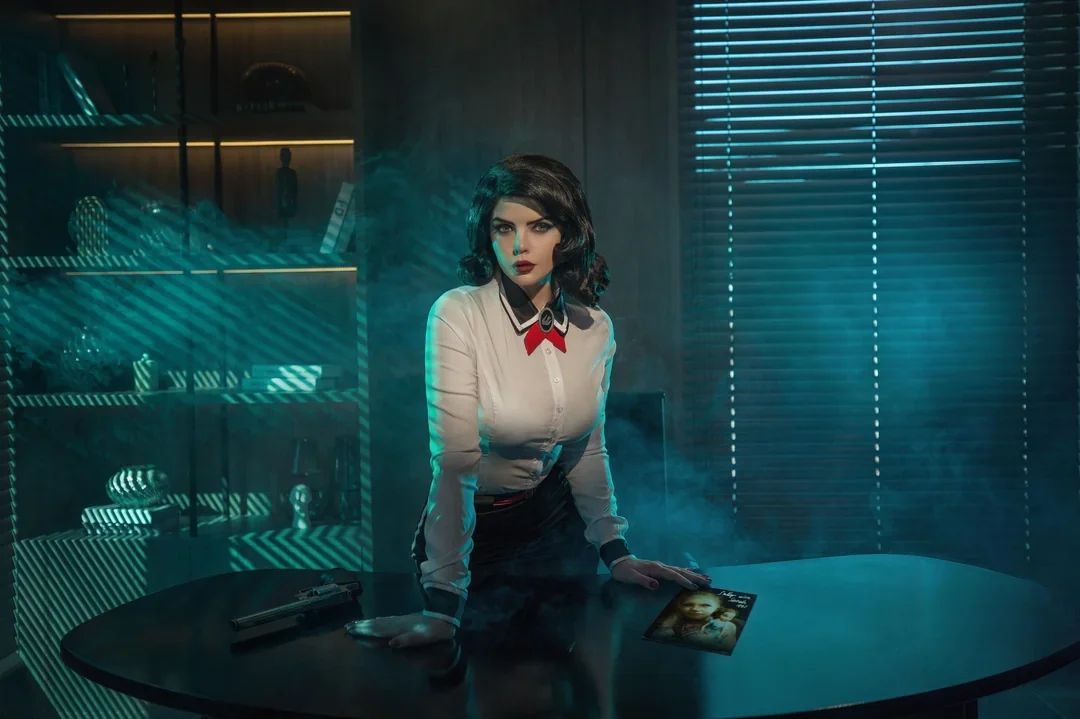 Косплей Elizabeth из BioShock Infinite: Burial at Sea от AsamiGate