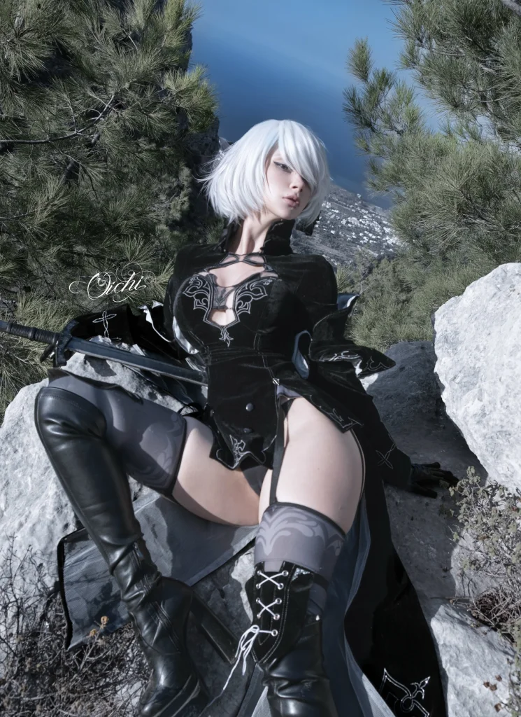Косплей YoRHa No. 2 Type B из NieR: Automata от Oichi